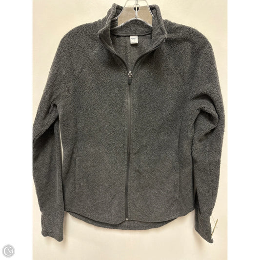 Jacket Fleece By Old Navy In Grey, Size: S