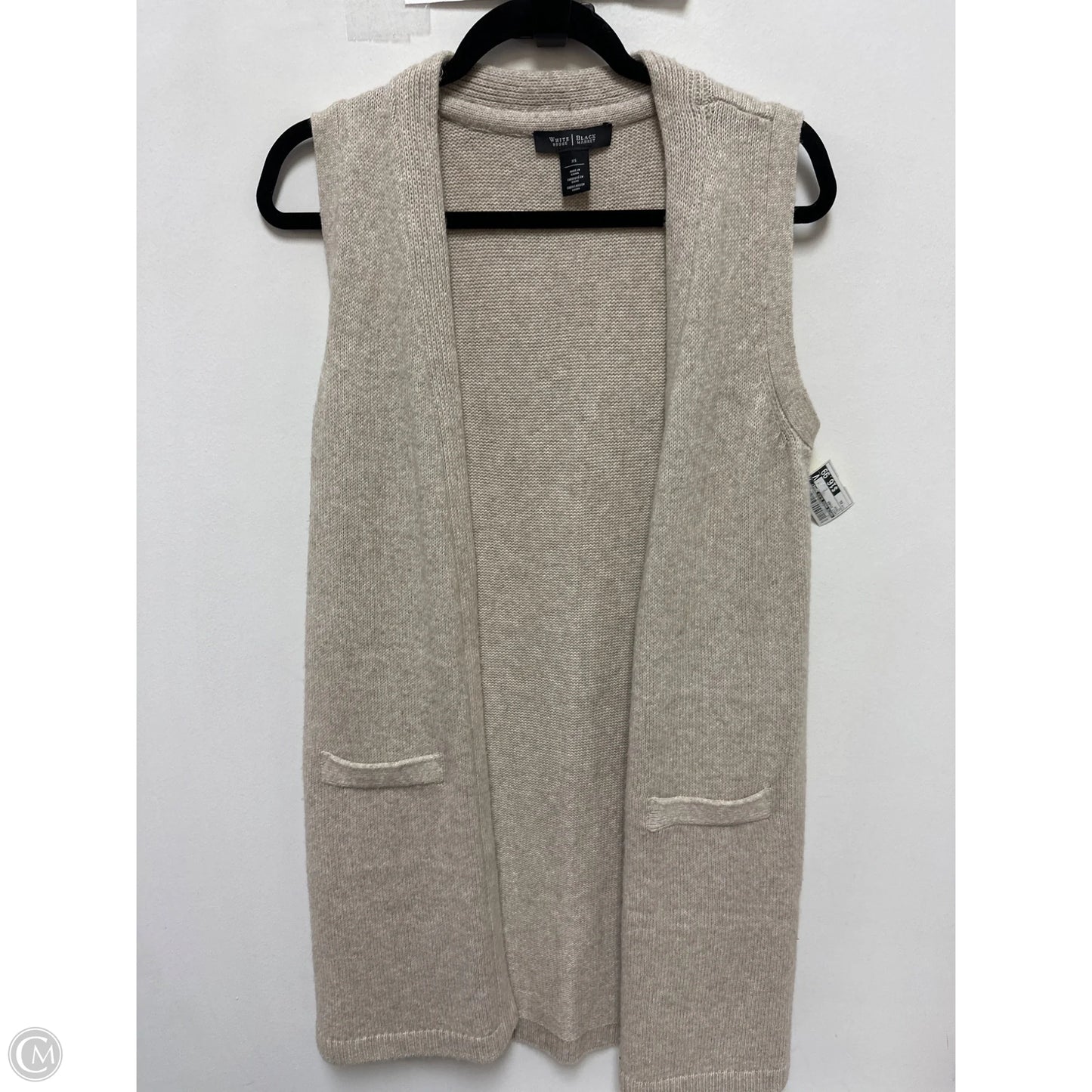 Vest Other By White House Black Market In Cream, Size: Xs