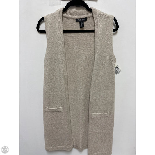 Vest Other By White House Black Market In Cream, Size: Xs