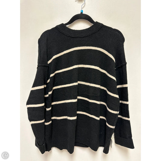 Sweater By Aerie In Black & Cream, Size: S