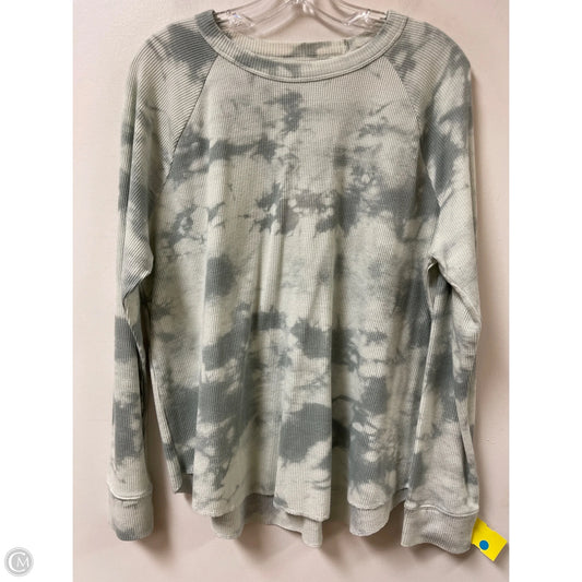 Top Long Sleeve By Sonoma In Green, Size: Xl