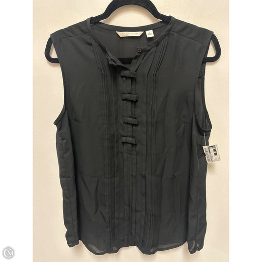 Top Sleeveless By Lc Lauren Conrad In Black, Size: L