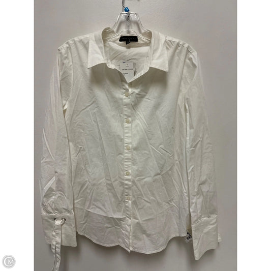 Blouse Long Sleeve By Sanctuary In White, Size: M