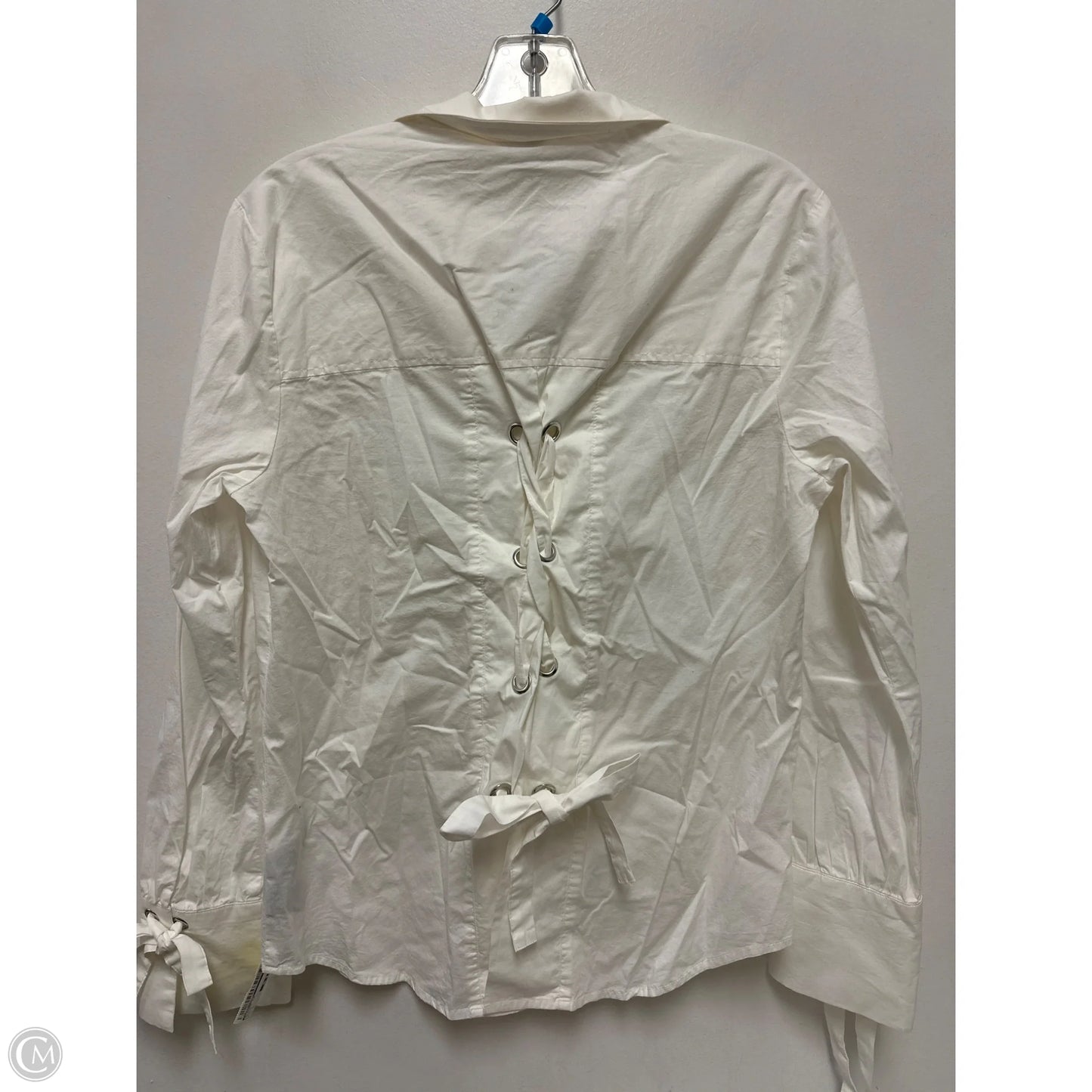 Blouse Long Sleeve By Sanctuary In White, Size: M