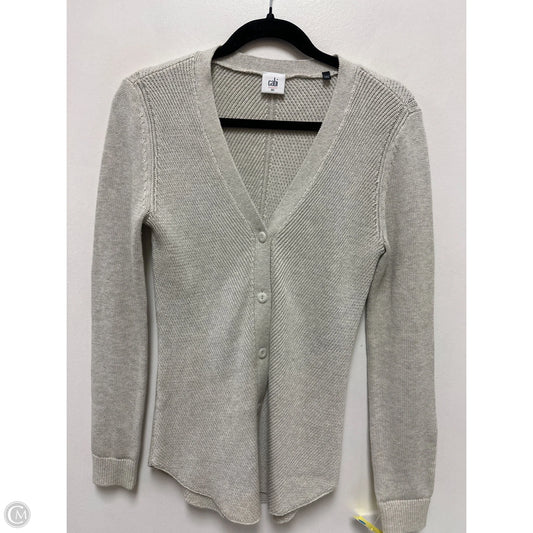Sweater Cardigan By Cabi In Grey, Size: Xs