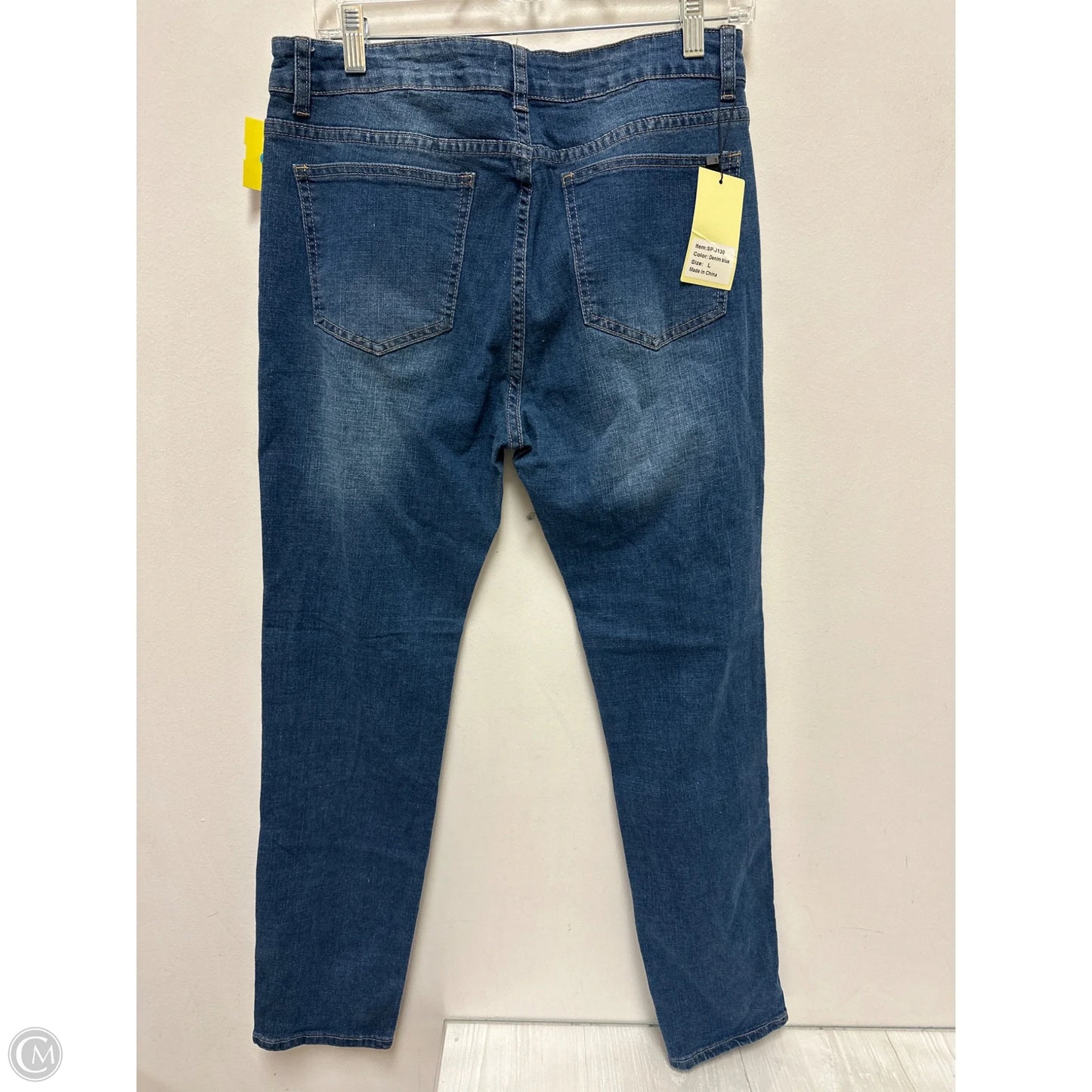 Jeans Skinny By Southern Stitch In Blue Denim, Size: 12