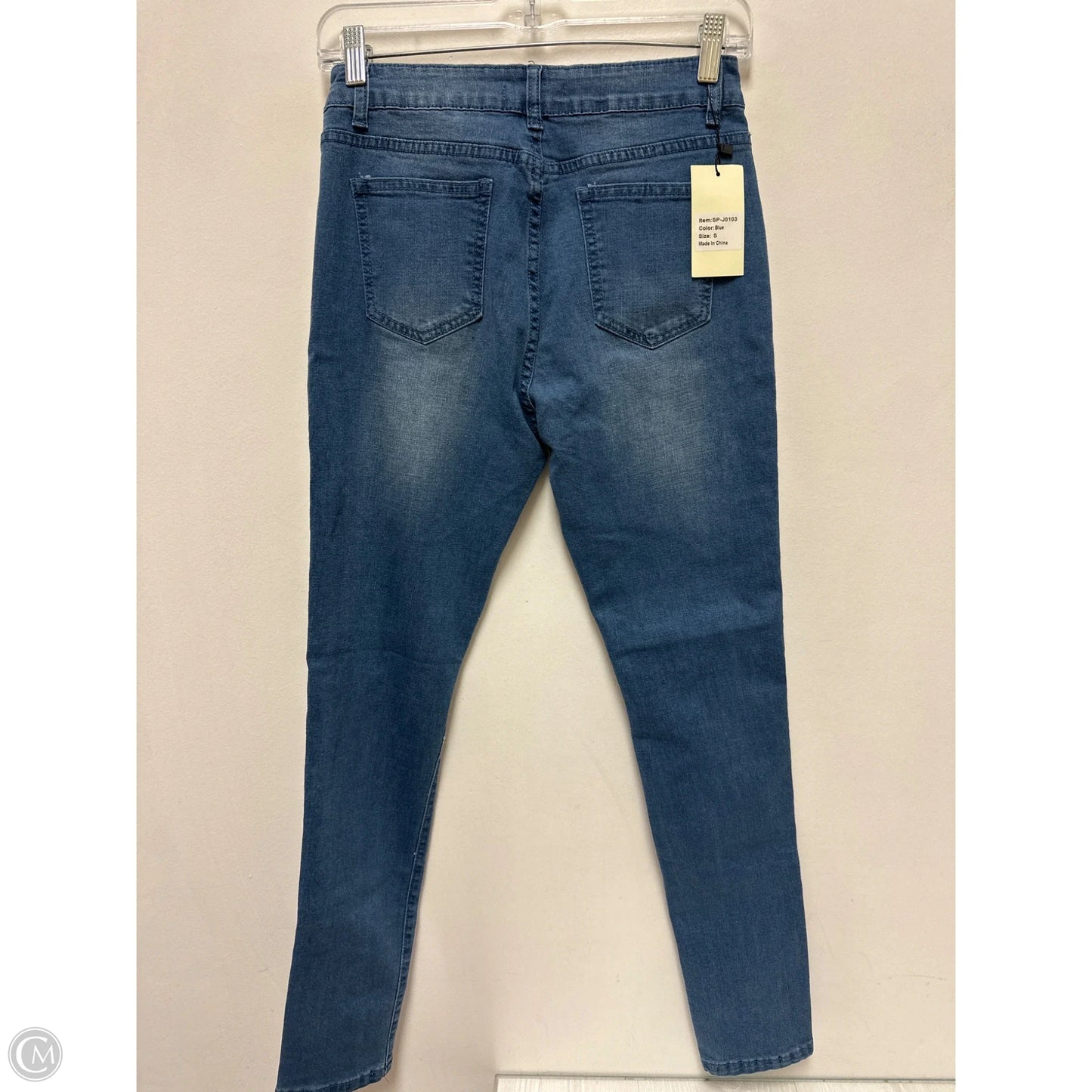 Jeans Skinny By Southern Stitch In Blue Denim, Size: 4