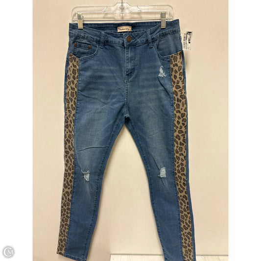 Jeans Skinny By Southern Stitch In Blue Denim, Size: 8