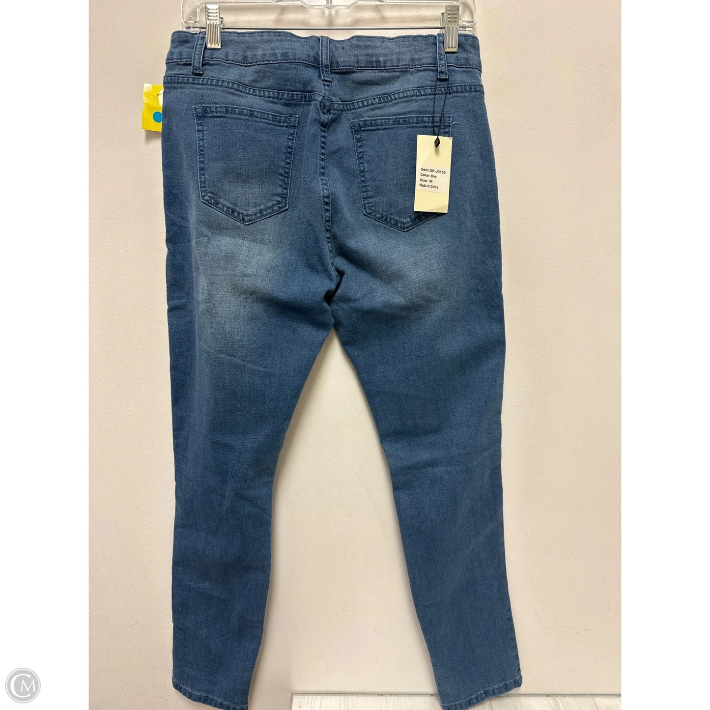 Jeans Skinny By Southern Stitch In Blue Denim, Size: 8