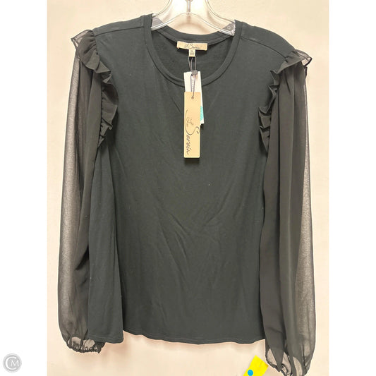 Top Long Sleeve By Clothes Mentor In Black, Size: Xl