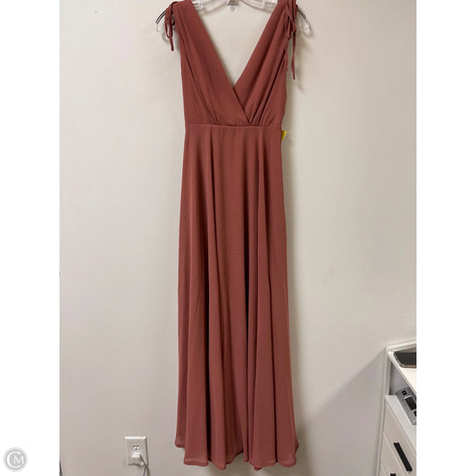 Dress Casual Maxi By Lulus In Pink, Size: Xs