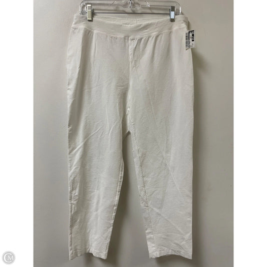 Pants Other By Eileen Fisher In White, Size: 12p