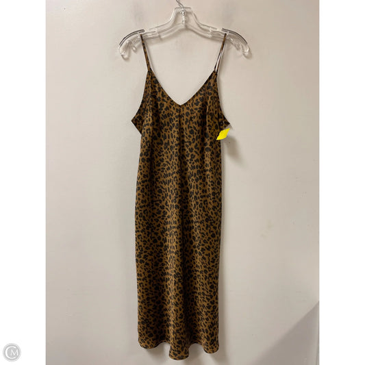 Dress Casual Maxi By A New Day In Animal Print, Size: M