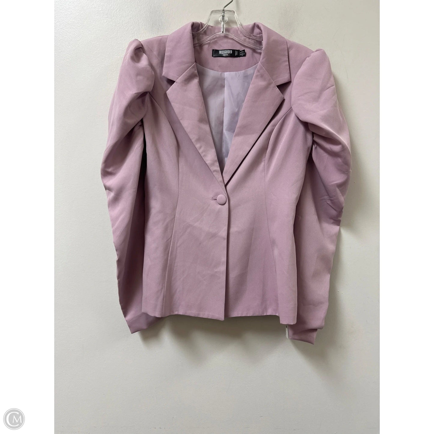 Blazer By Missguided In Purple, Size: S