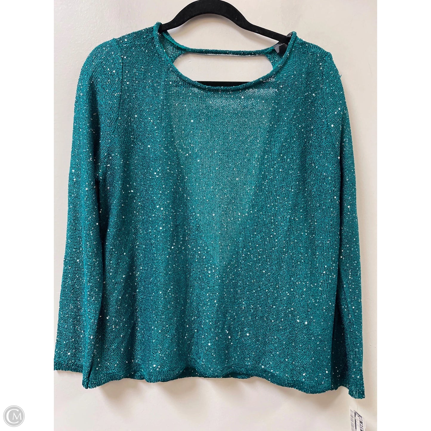 Sweater By Limited In Green, Size: M