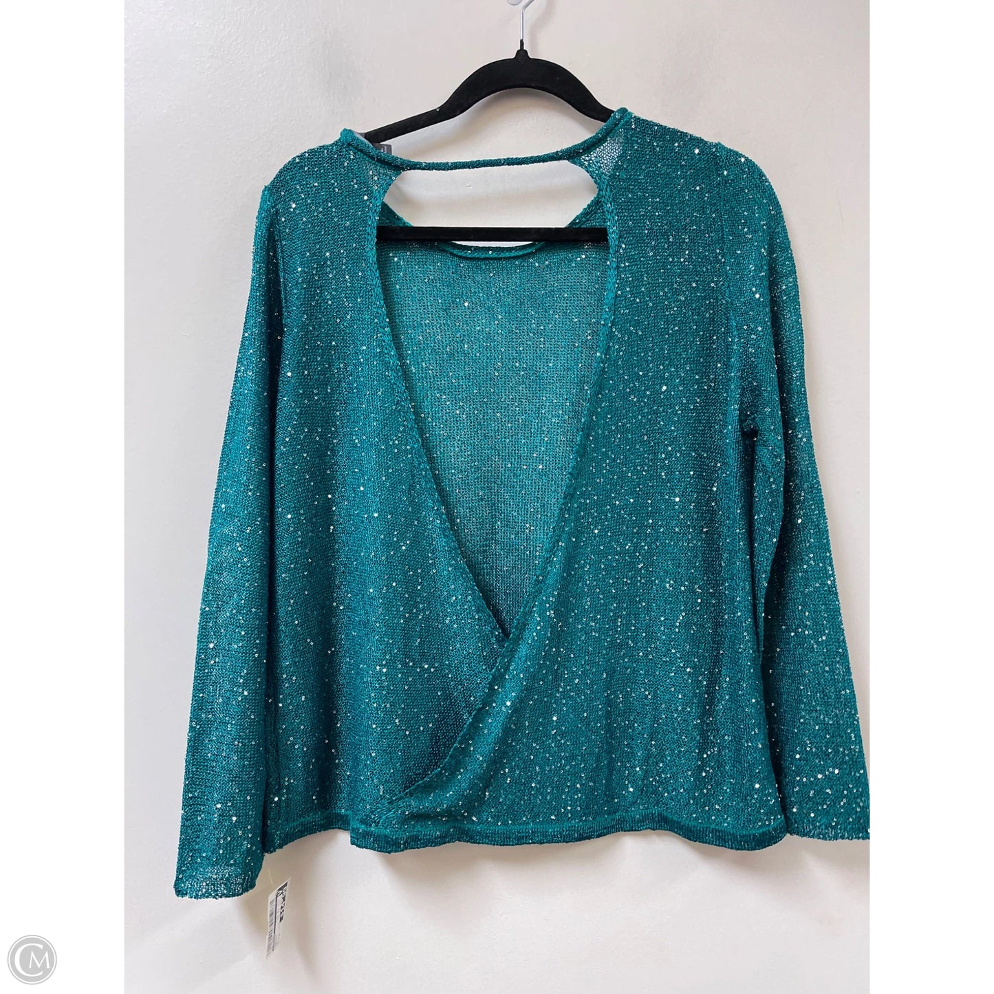 Sweater By Limited In Green, Size: M