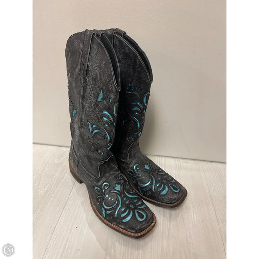 Boots Western By Roper In Black, Size: 9