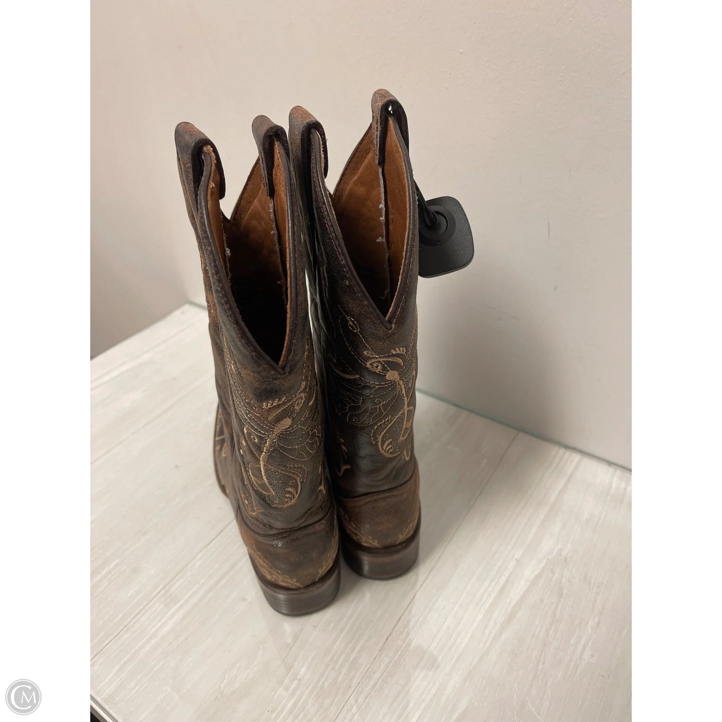 Boots Western By Cmb In Brown, Size: 9