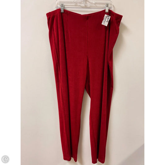 Pants Wide Leg By Chicos In Red, Size: 20