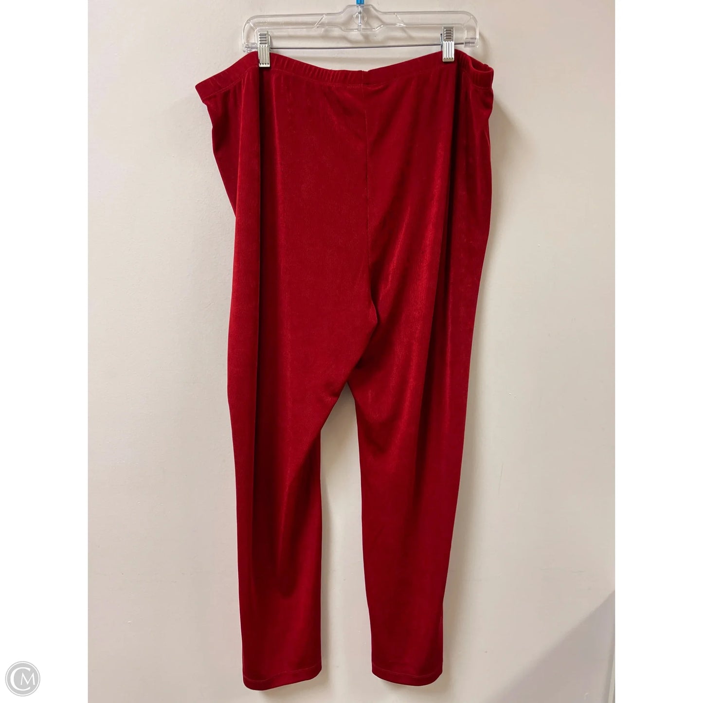 Pants Wide Leg By Chicos In Red, Size: 20