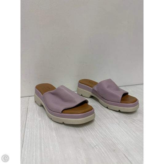 Sandals Flats By Spring Step In Purple, Size: 7.5