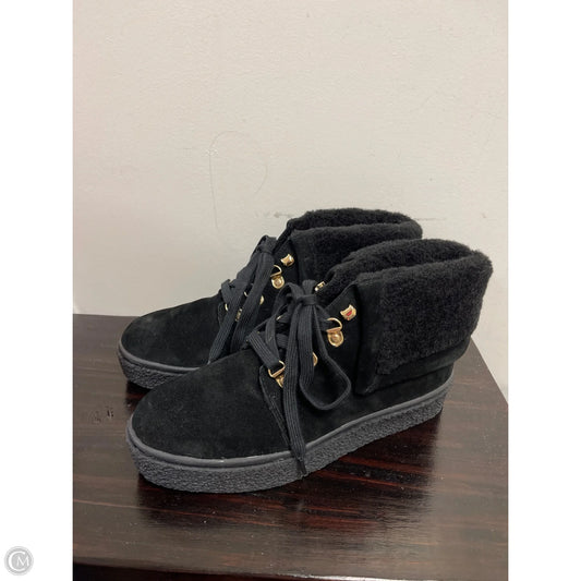 Boots Ankle Flats By Talbots In Black, Size: 8.5