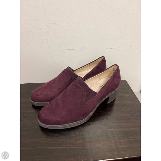 Shoes Heels Block By Cliffs By White Mountain In Purple, Size: 8