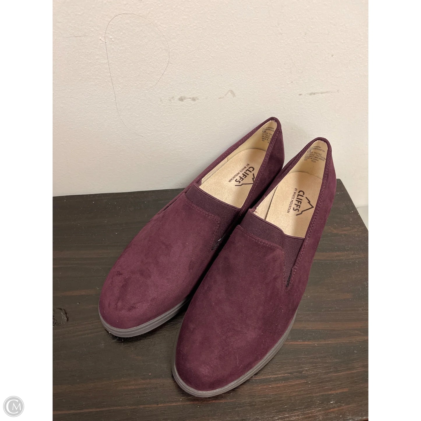 Shoes Heels Block By Cliffs By White Mountain In Purple, Size: 8