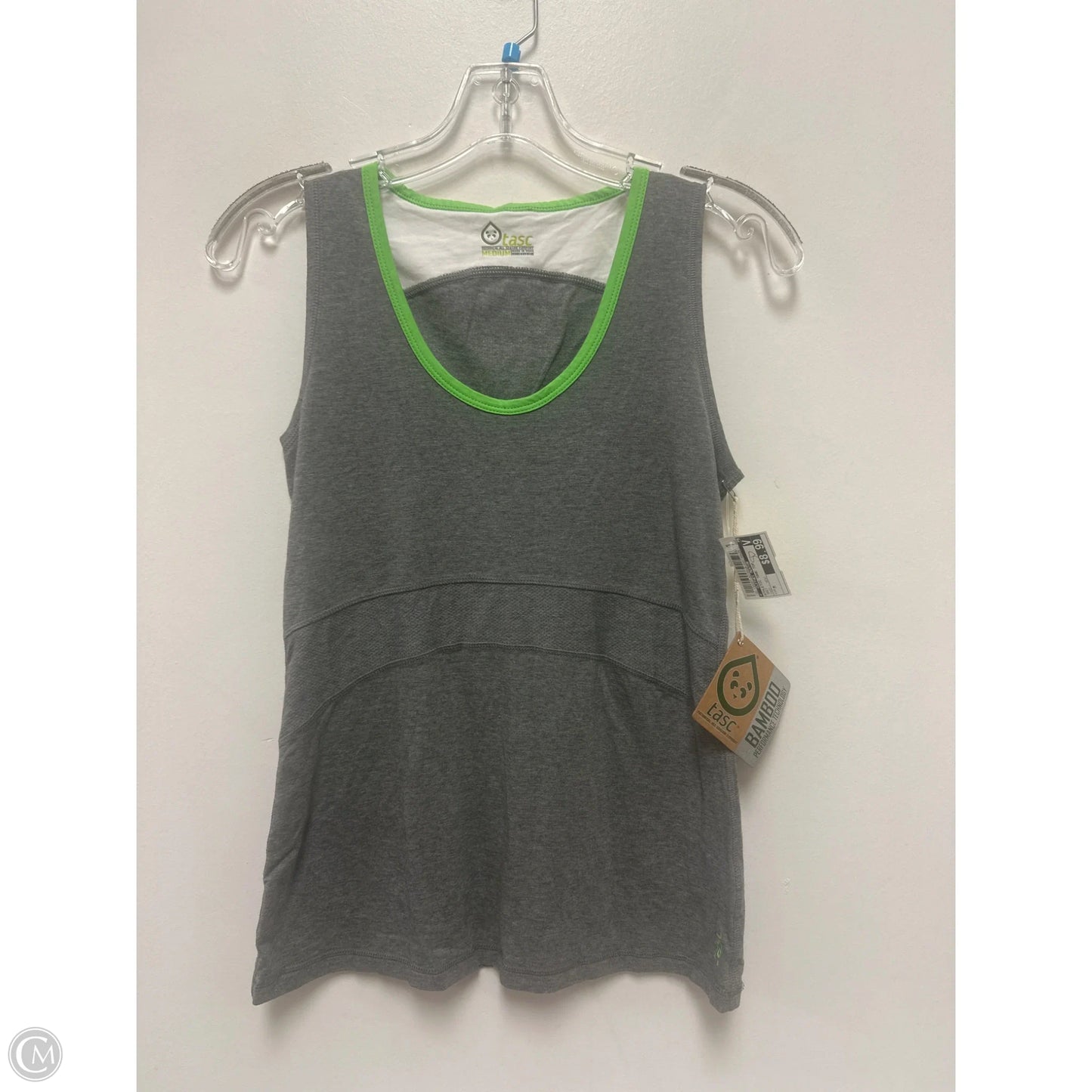 Athletic Tank Top By Clothes Mentor In Grey, Size: M