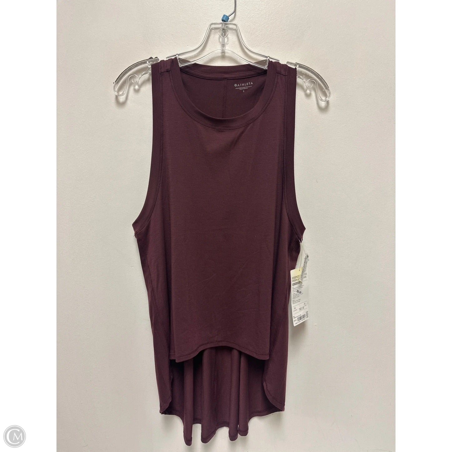 Athletic Tank Top By Athleta In Red, Size: S