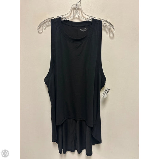 Athletic Tank Top By Athleta In Black, Size: S