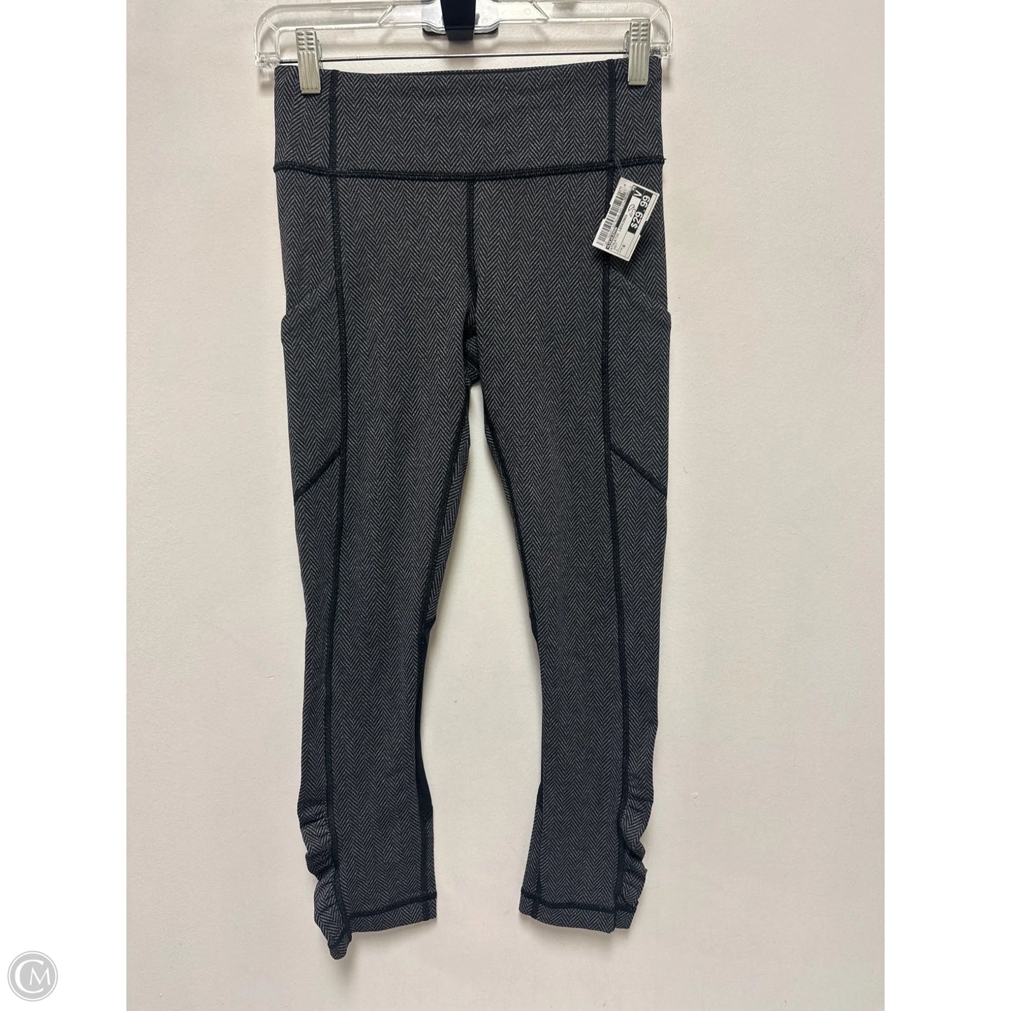 Athletic Leggings By Lululemon In Grey, Size: 6