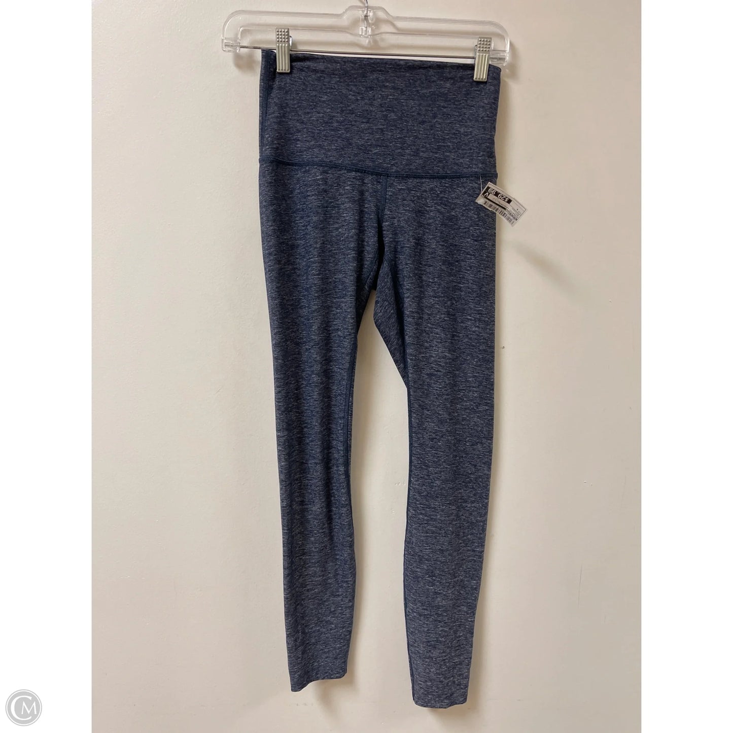 Athletic Leggings By Lululemon In Navy, Size: 4