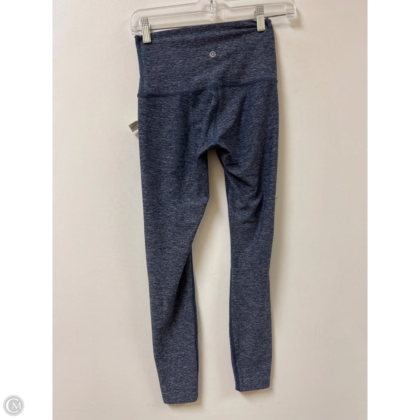 Athletic Leggings By Lululemon In Navy, Size: 4