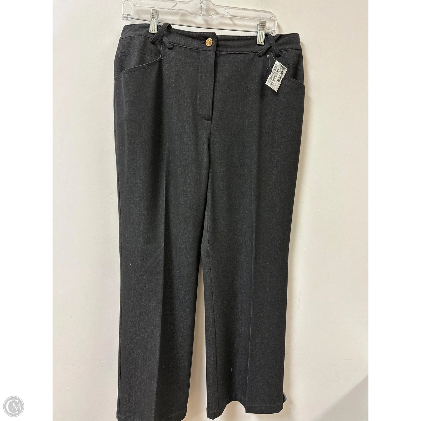 Pants Luxury Designer By St John Collection In Grey, Size: 12