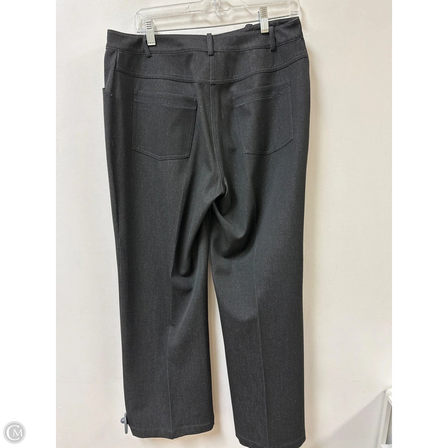 Pants Luxury Designer By St John Collection In Grey, Size: 12