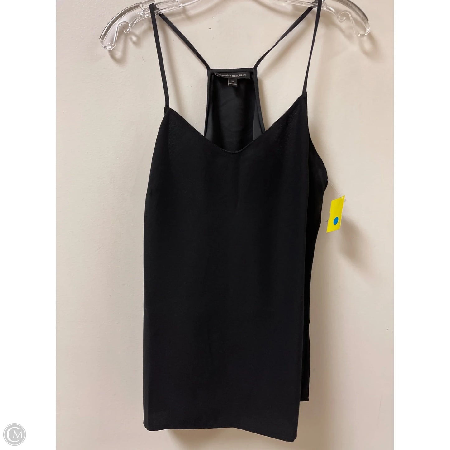 Top Sleeveless By Banana Republic In Black, Size: M