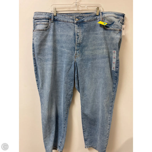 Jeans Straight By Old Navy In Blue Denim, Size: 28