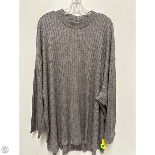 Top Long Sleeve By Old Navy In Brown, Size: 4x