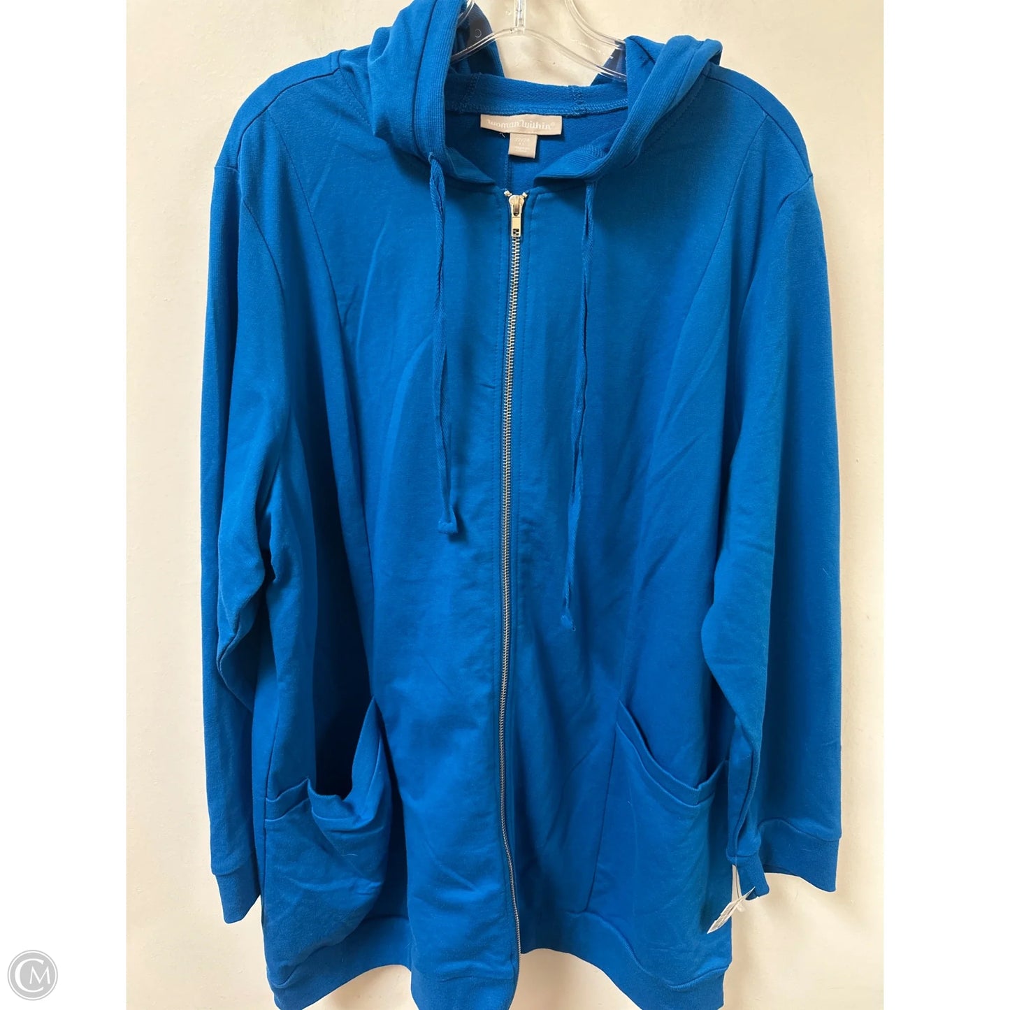 Jacket Other By Woman Within In Blue, Size: 3x