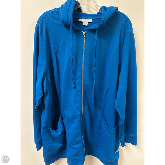 Jacket Other By Woman Within In Blue, Size: 3x