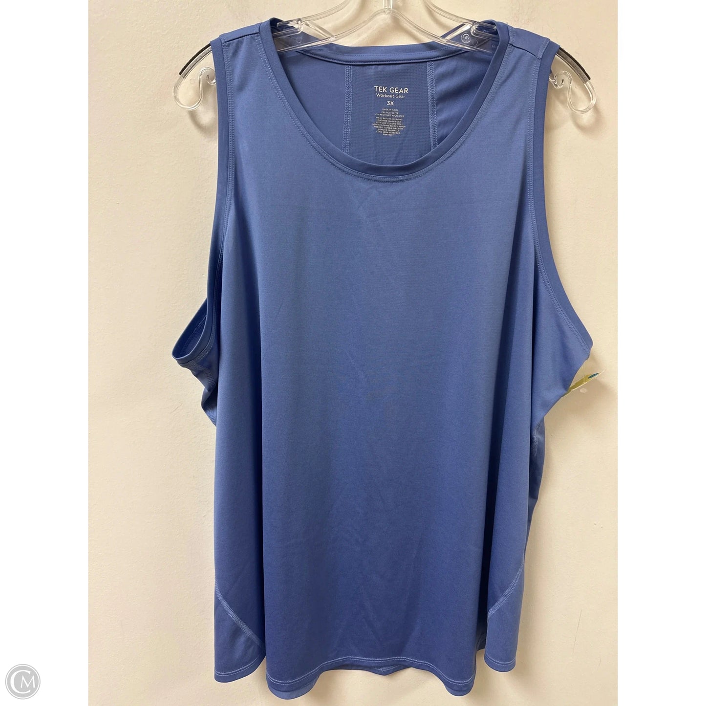 Athletic Tank Top By Tek Gear In Purple, Size: 3x