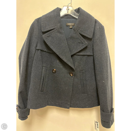 Blazer By Ann Taylor In Navy, Size: Mp
