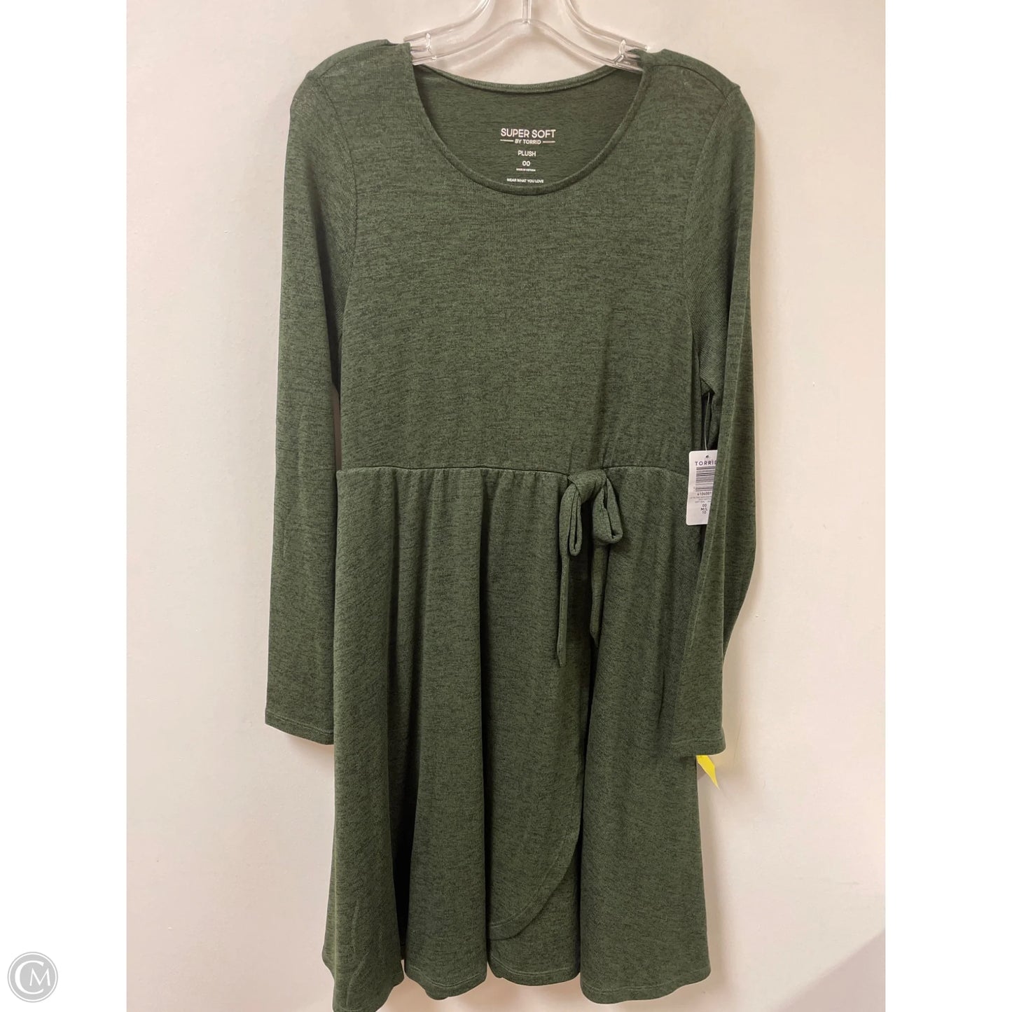 Dress Casual Midi By Torrid In Green, Size: L