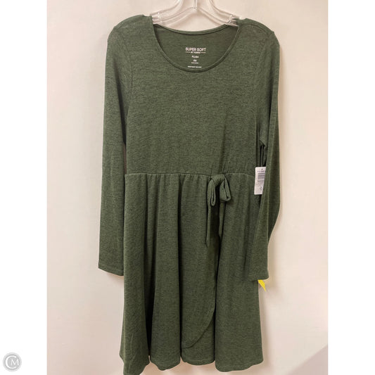 Dress Casual Midi By Torrid In Green, Size: L