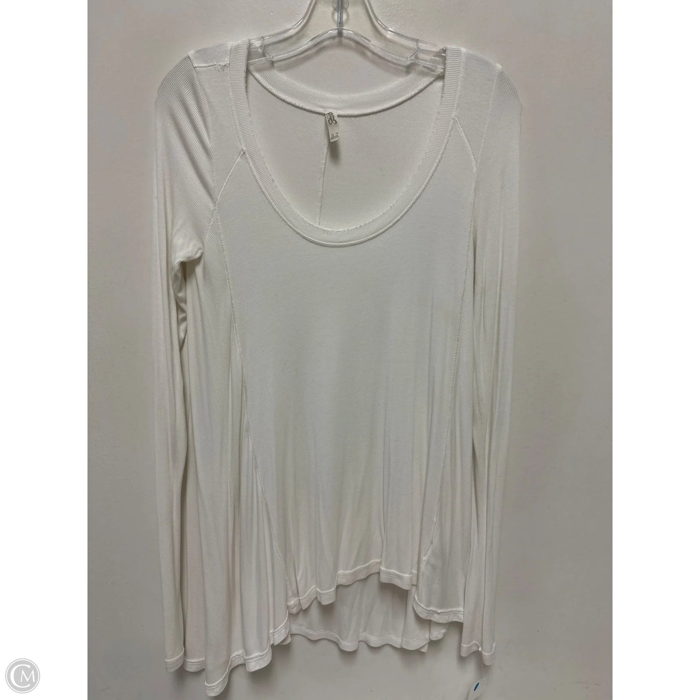 Tunic Long Sleeve By Free People In White, Size: Xs