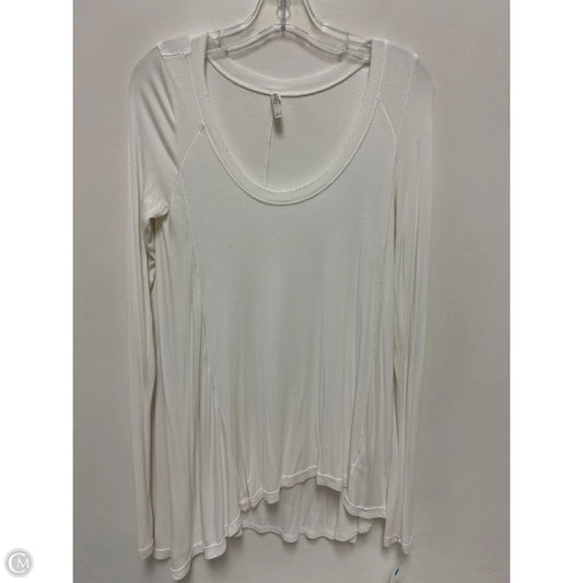 Tunic Long Sleeve By Free People In White, Size: Xs