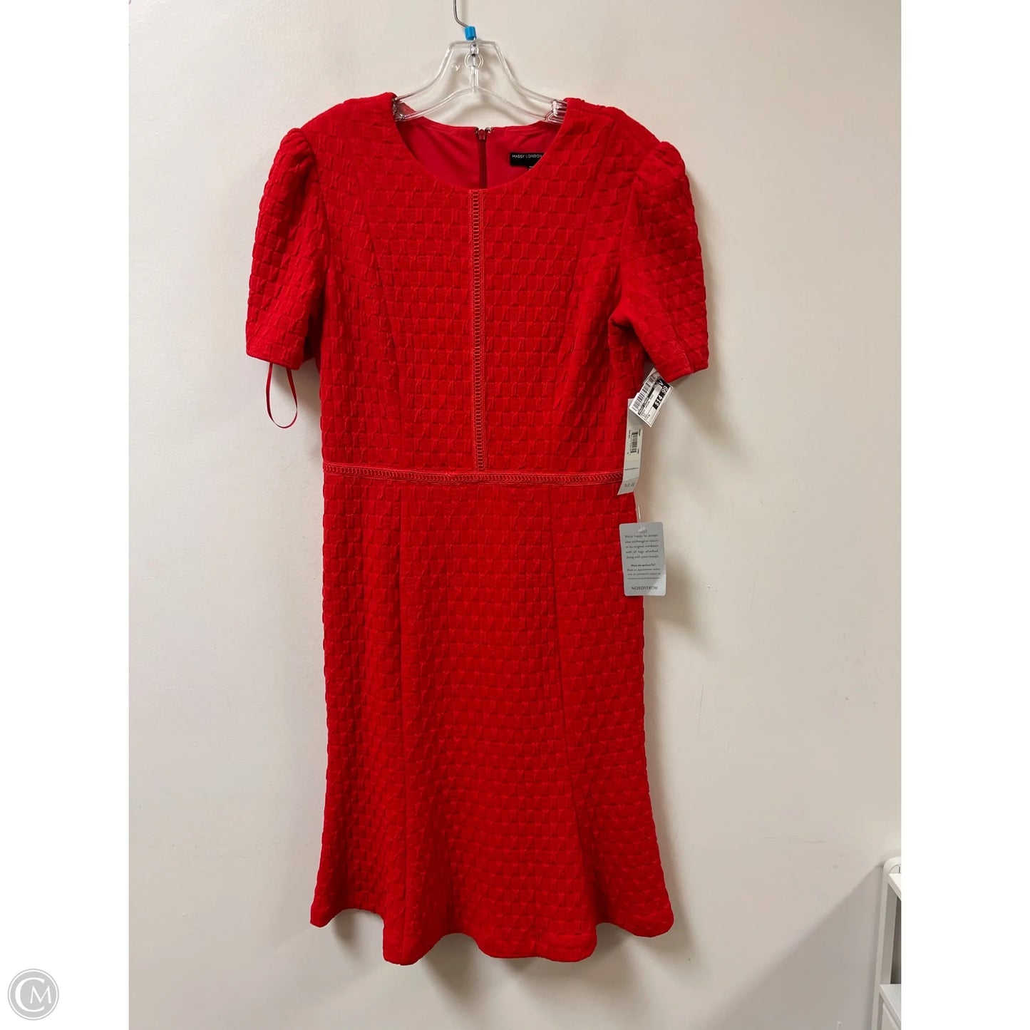 Dress Casual Midi By Maggy London In Red, Size: M