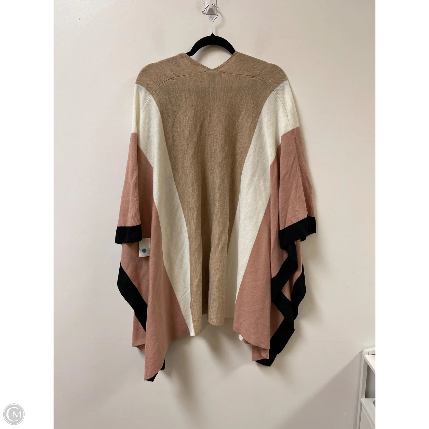 Shawl By Ann Taylor In Brown & Pink, Size: Osfm