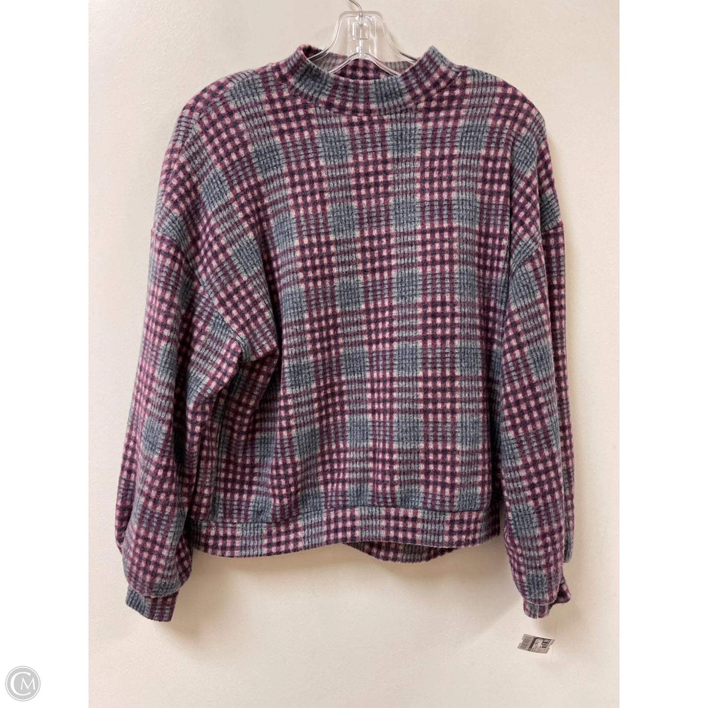 Sweater By Lush In Blue & Purple, Size: Xs